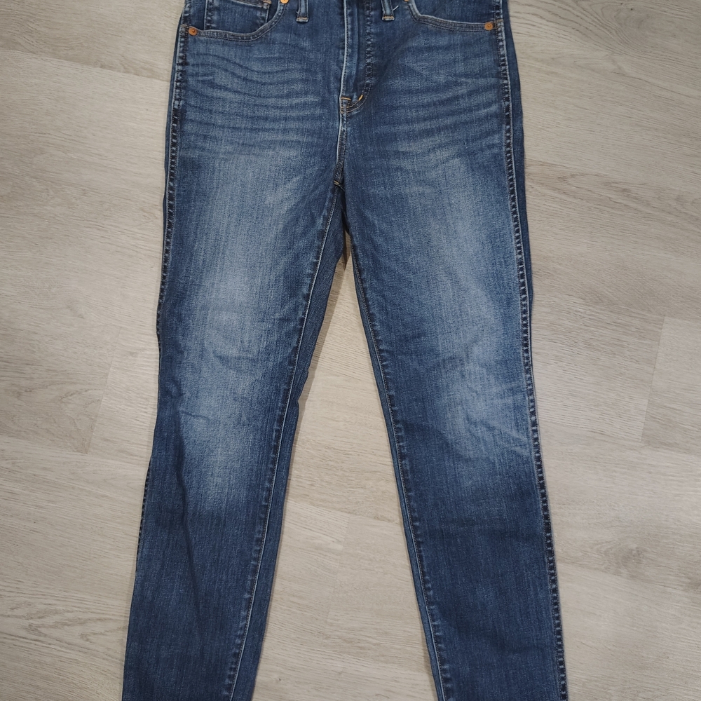Madewell Women's Dark Blue Skinny Jeans